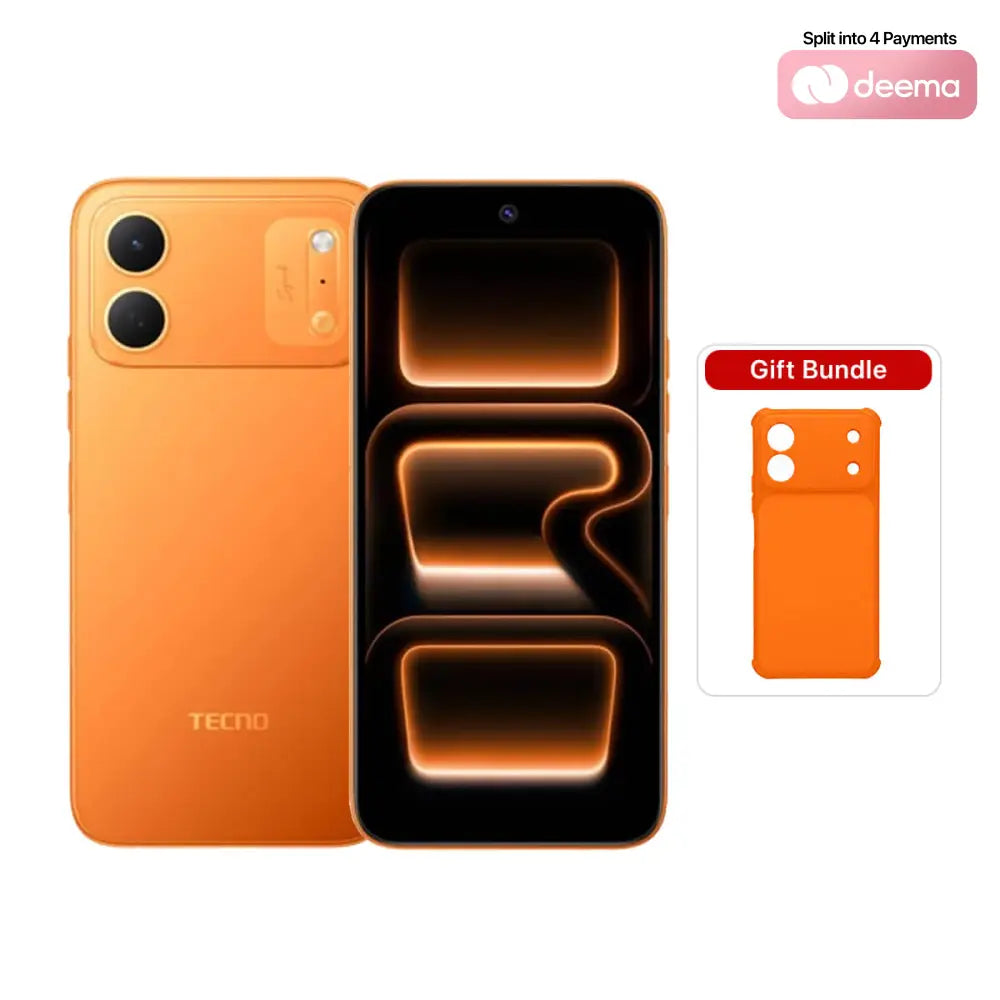 Tecno Spark 50C (4GB RAM + 128GB Memory) - Forge Orange
