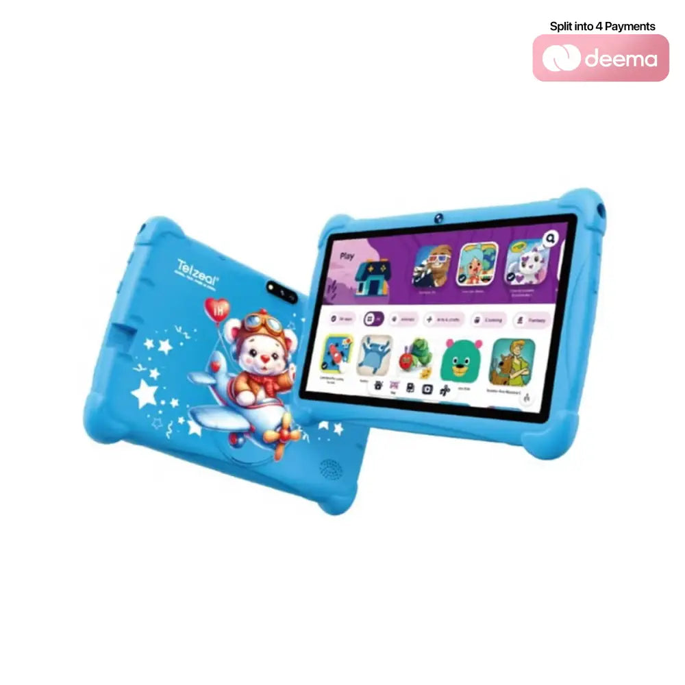 Telzeal P602 Kids Android Tab 4GB RAM + 128GB Memory