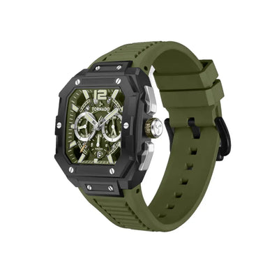 Tornado Xenith Curve Multi Function Watch Green - T26101-BFHH