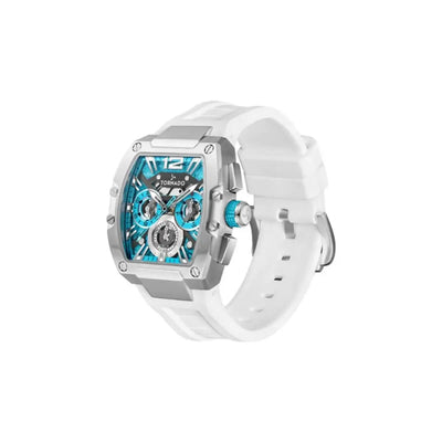 Tornado Xenith Men’s Multi Function Blue Dial Watch - T23105-SSWL