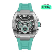 Tornado Xenith Multi Function Watch T23105-SSHB - Turquoise Black