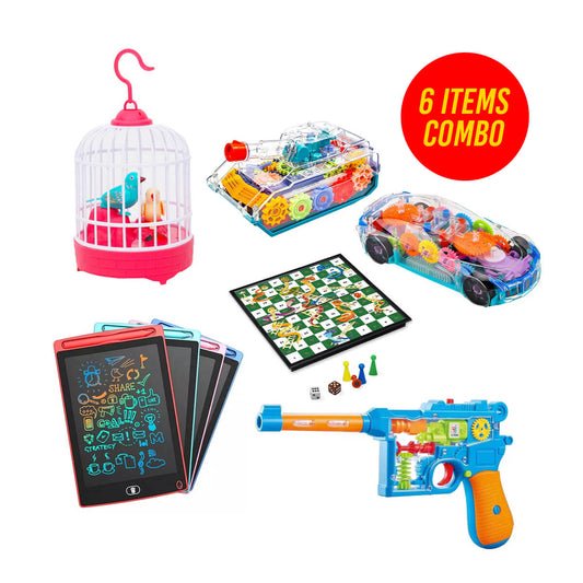 Kids Toys Bundle Combo Offer (6 Items Bundle)