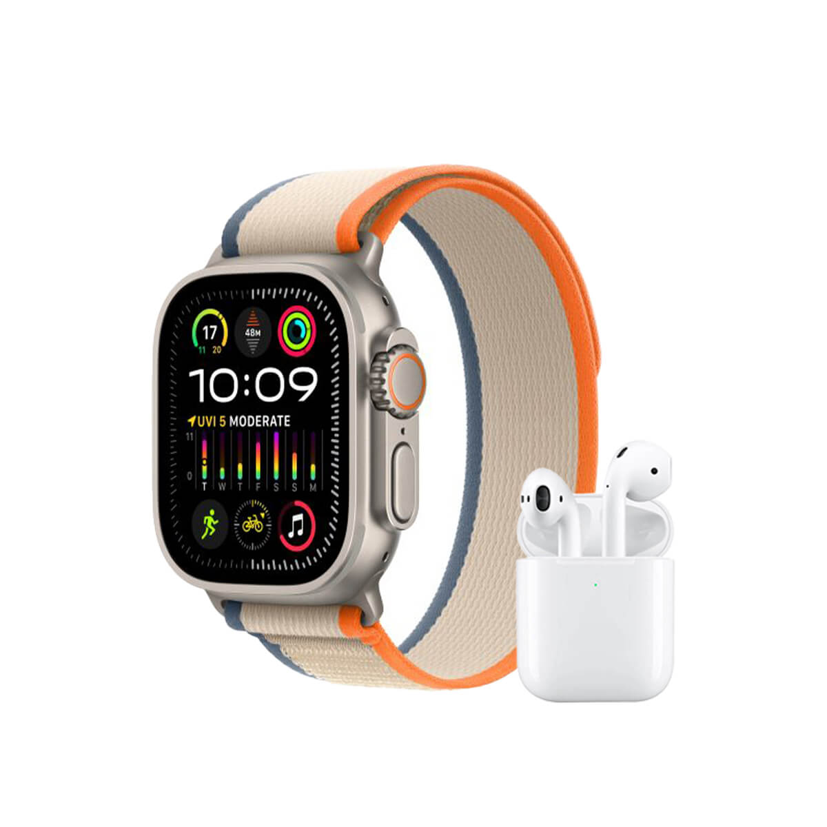 Oteeto TU96 Smart Duo Earbuds + Smartwatch