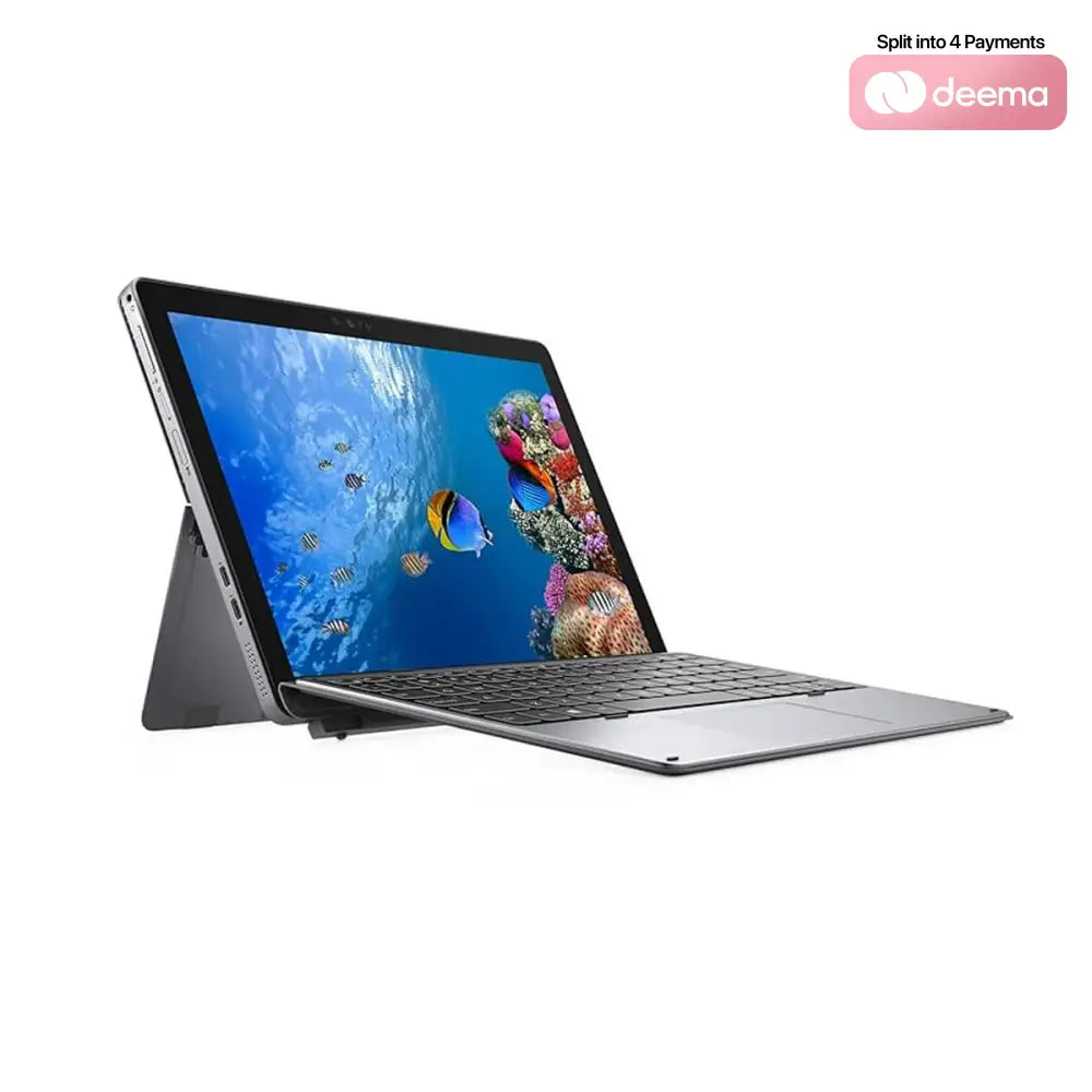 Used Dell Latitude 7200 Laptop (Core i5 8th Gen 8GB RAM 256GB SSD) Touch with Detachable Keyboard
