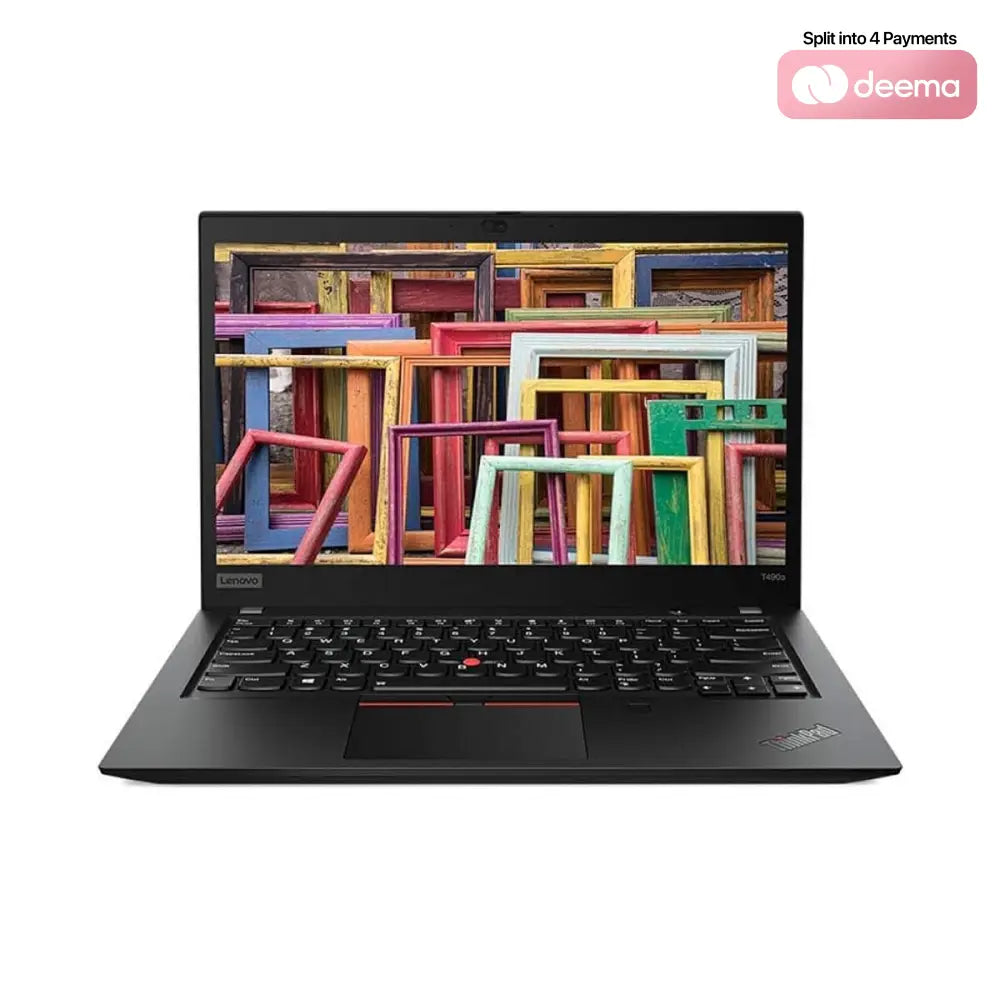 Used Lenovo ThinkPad T490s Laptop 14-inch Core i5 8th Gen 16GB RAM 237GB SSD Touch Screen