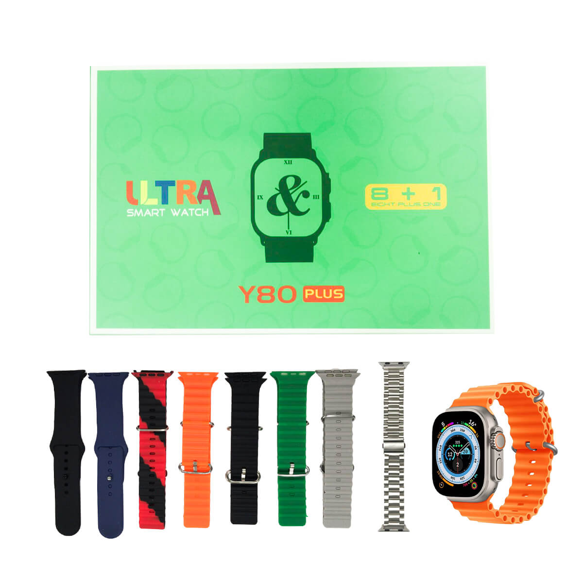 Y80 Plus Smartwatch 8+1