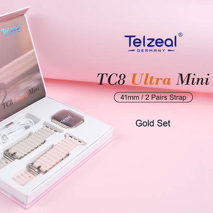 Telzeal TC8 Ultra Mini Smartwatch